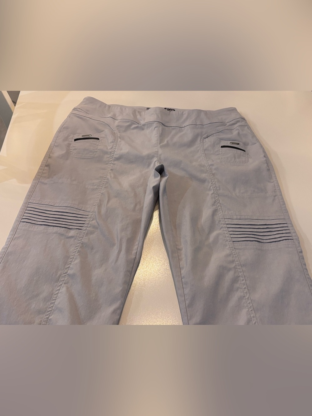 jamie sadock Misty Gray Golf/Utility Pants, Skinnylicious,Size 16 - Picture 10 of 14